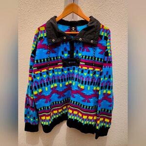 Columbia Men's Powder Keg Fleece Pullover Multicolor - Used